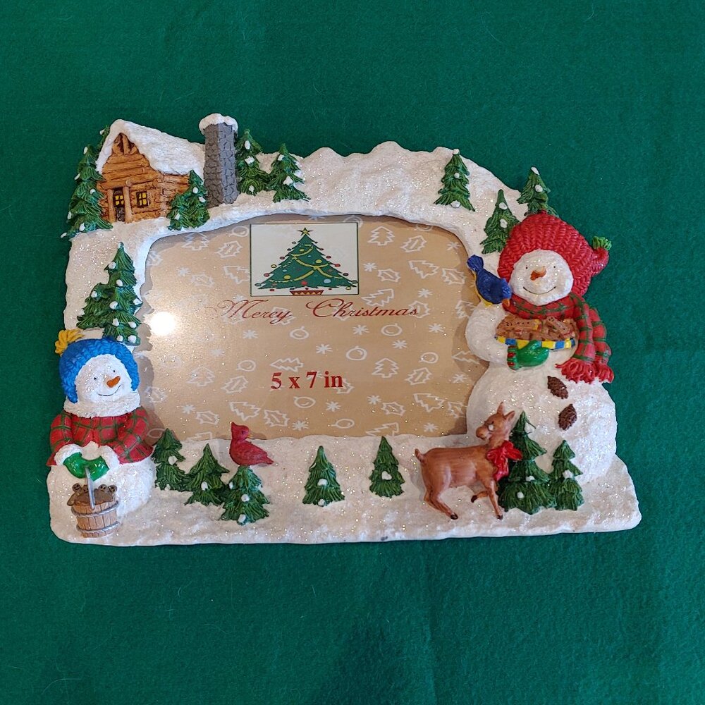 Snowman 5 x 7 Photo Frame